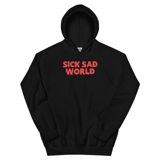 Sick Sad World Black Hoodie